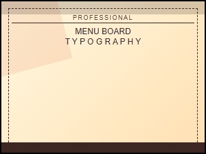 Professional Menu Board Typography Tips